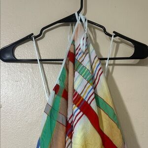 Abercrombie & Fitch Pride Halter Trapeze Short Dress